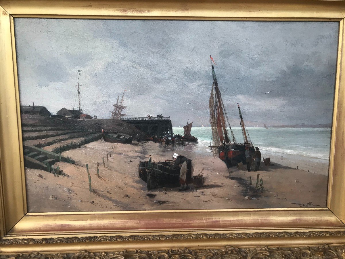 Mazzella Jean "the Port d'Etaples" (opal Coast)-photo-1