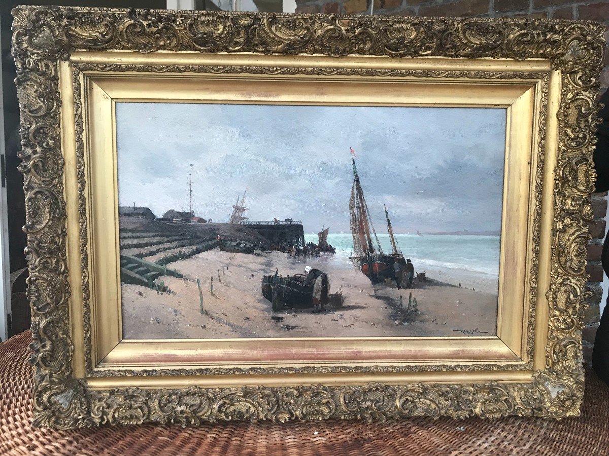 Mazzella Jean "the Port d'Etaples" (opal Coast)