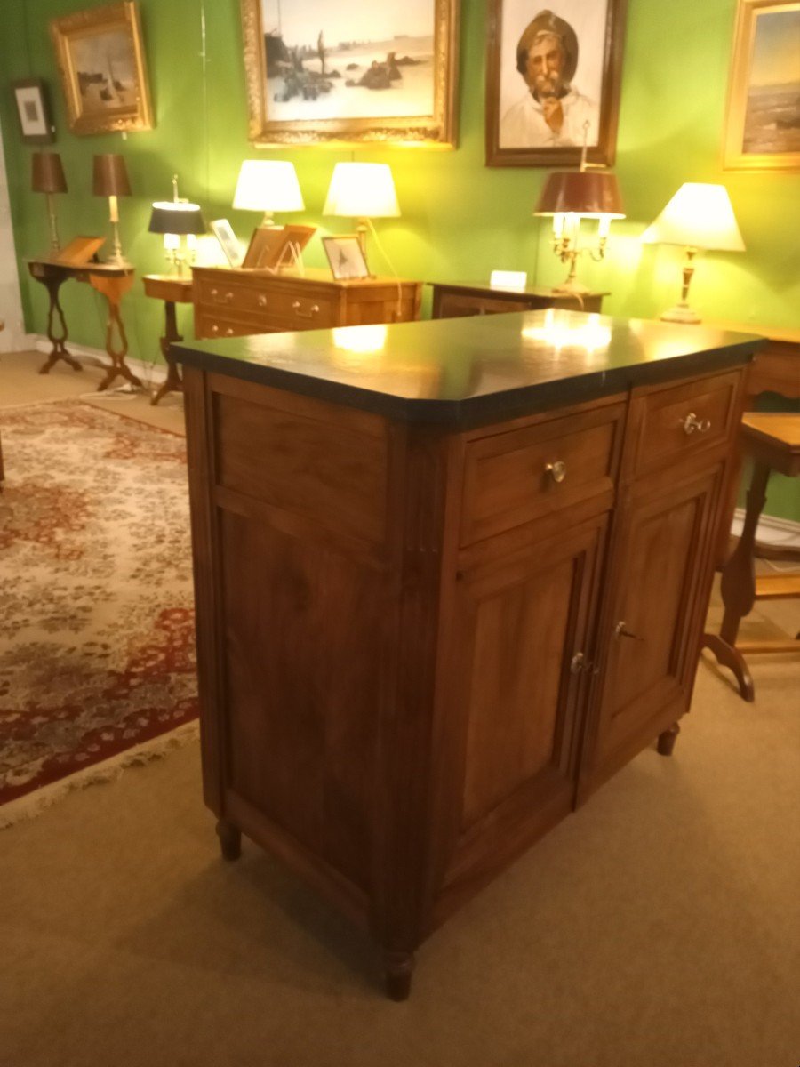 Buffet En Noyer époque Louis XVI-photo-2