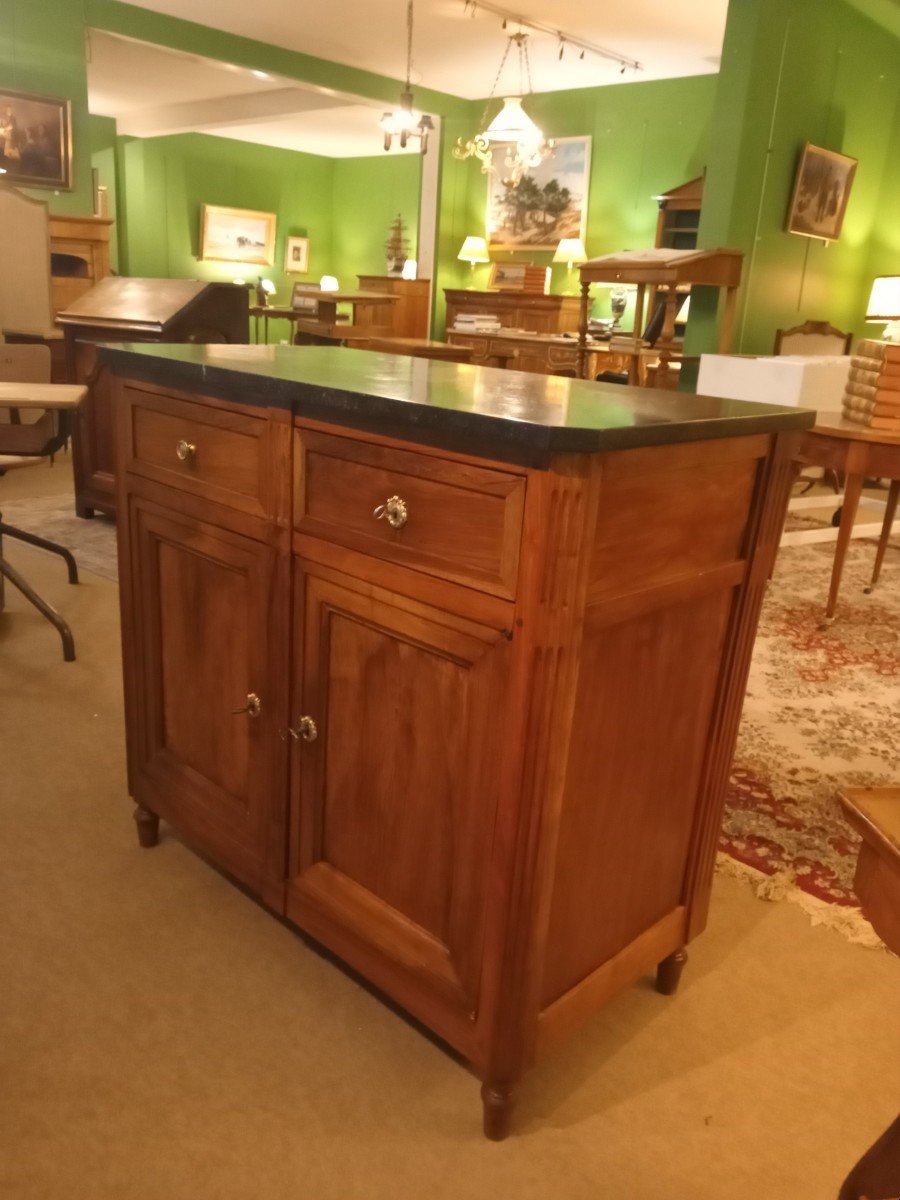 Buffet En Noyer époque Louis XVI-photo-4