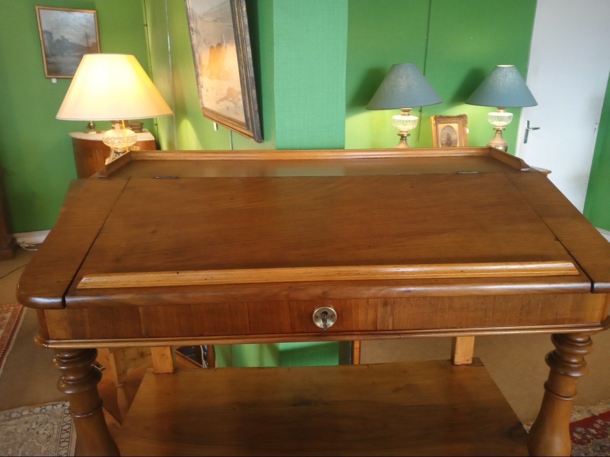 Louis-phillipe Walnut Lectern-photo-3