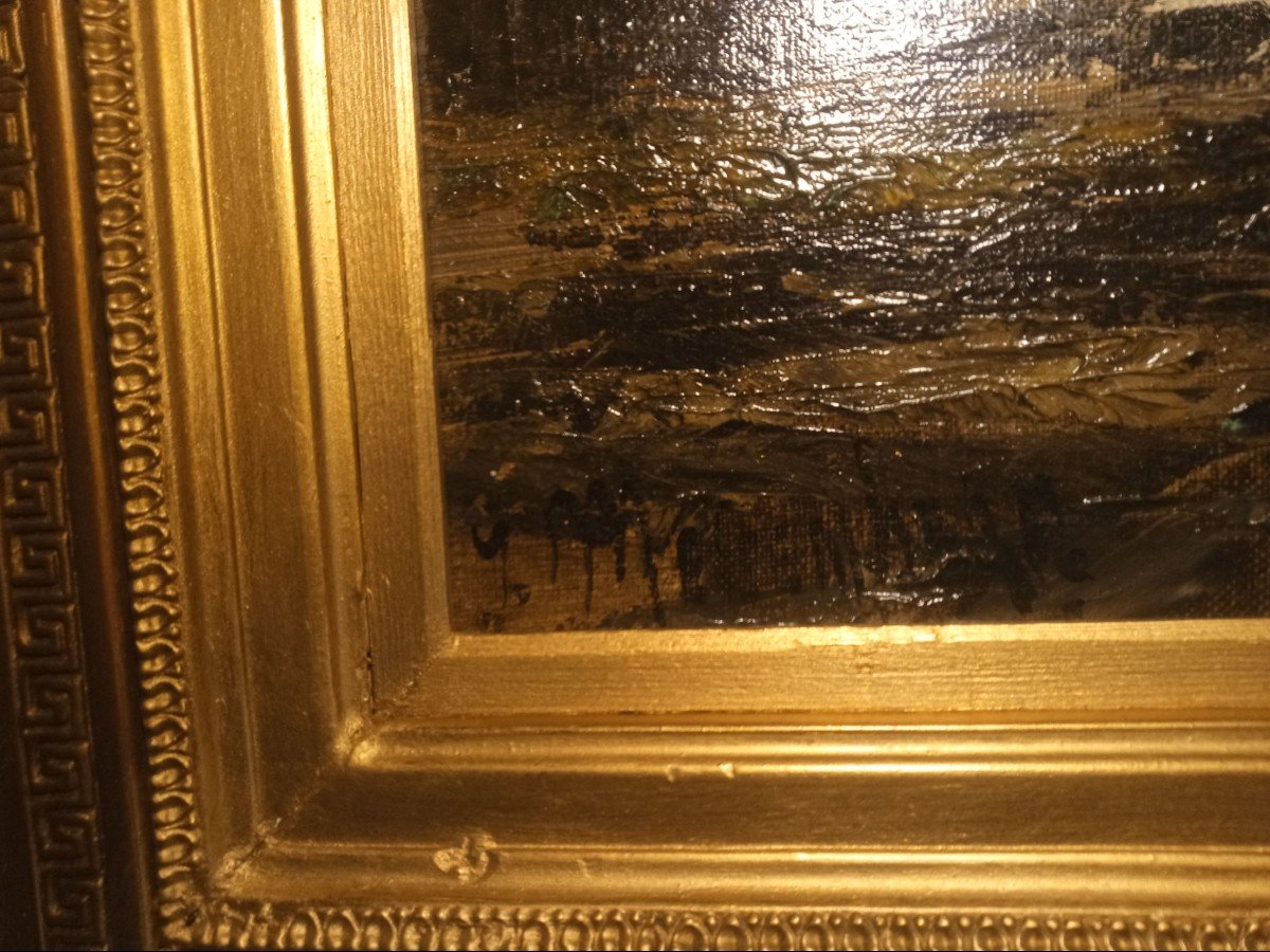 J.meisenberg « scène De Pêche à Pied Sur La Cote D’opale »-photo-2