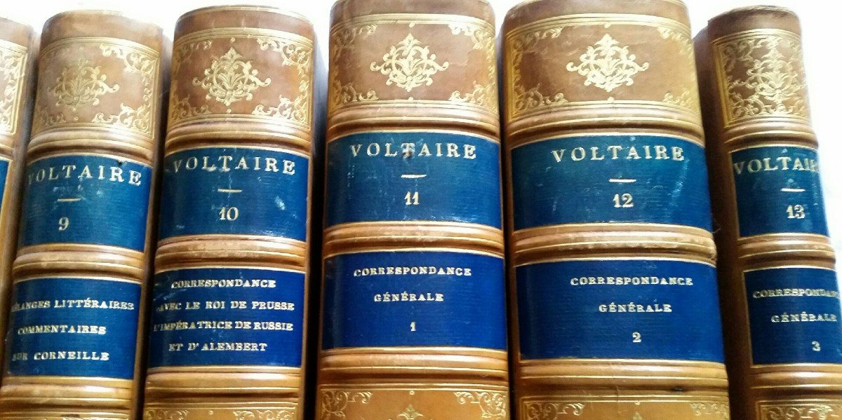 Oeuvres De Voltaire  Ornées  De Gravures   1846  -photo-1