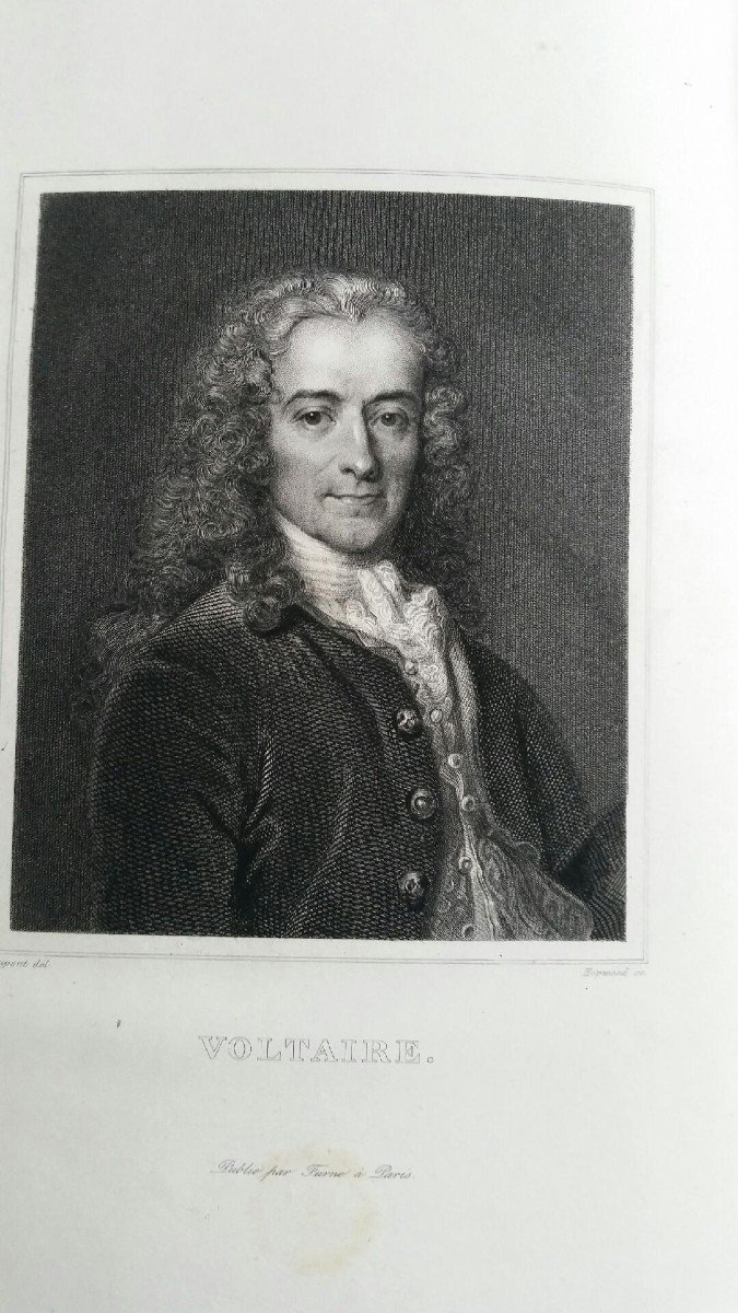 Oeuvres De Voltaire  Ornées  De Gravures   1846  -photo-3