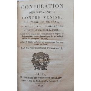 Conjuration Des Espagnols Contre Venise 60 Euros