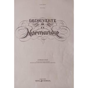 Découverte De La Normandie    1972   100 Euros