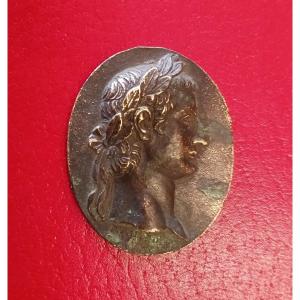 19th Century Bronze Medallion 60 Euros