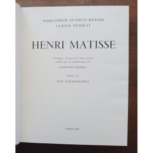 Henri Matisse Catalogue Raisonné Of The Engraved Works