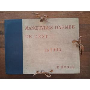 Manoeuvres d'Armée de l'Est par Roque