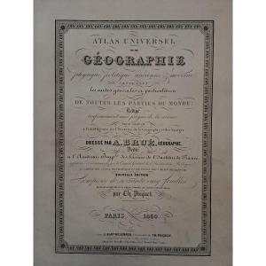 Atlas universel de Géographie / 1860