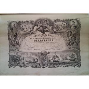 Atlas National illustré de la France / 1869