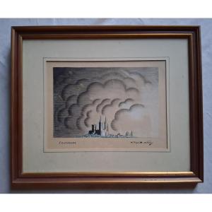 Laisney Georges /  Vue de Coutances 