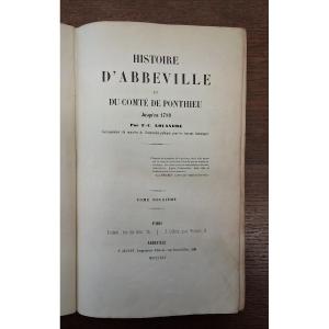 History Of Abbeville By Louandre / 1844