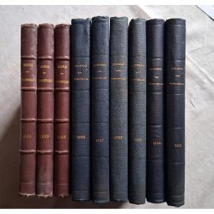 The Young Ladies' Journal / Set Of 9 Books