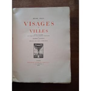 Visages de Villes  / Henri Malo - 1920