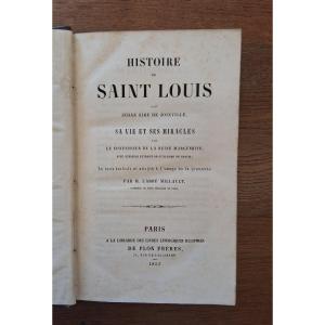 History Of Saint Louis By Jehan Sire De Joinville / 1853