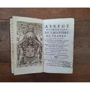 Abrégé méthodique de l'histoire de France par M. de Brianville / 1726