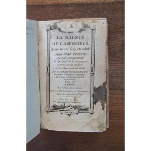 The Surveyor's Science By Dupain De Montesson / 1800