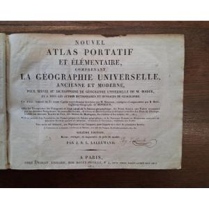 Nouvel Atlas portatif et élémentaire par Lallemand / 1821