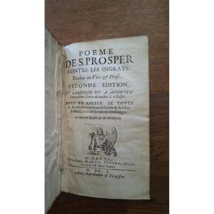 Poem By S. Prosper Against The Ungrateful / 1650