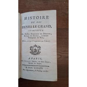 History Of King Henry The Great   /  1786