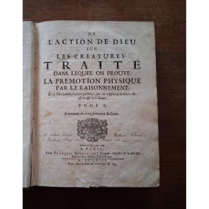 On God's Action Upon Creatures  / 1713