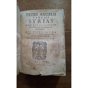 Syrias de Petri Angelii Bargaei  /  1591
