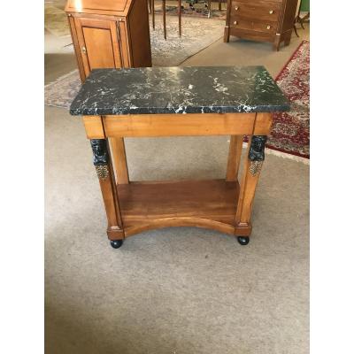 Console In Cherry Directoire Period