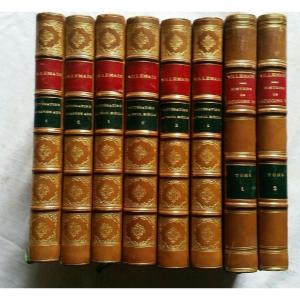 Ensemble De Livres Par Villemain  1870