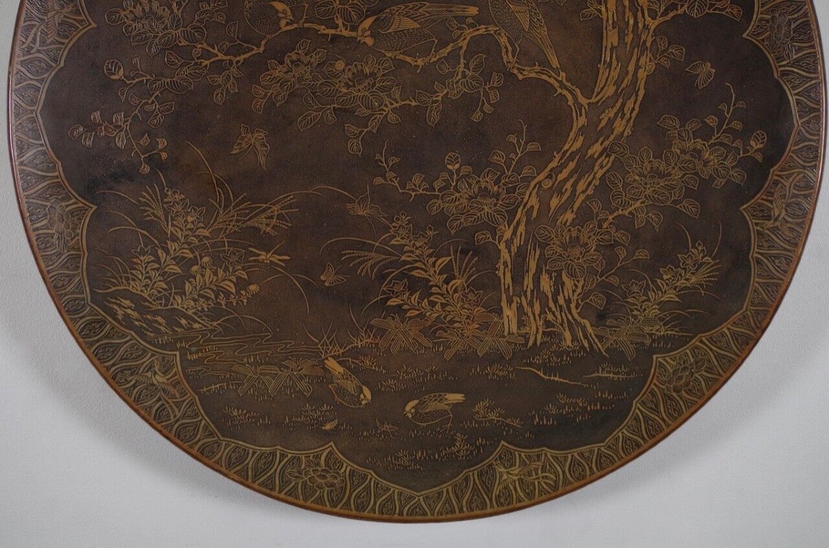 Japan - Bronze Dish-photo-4