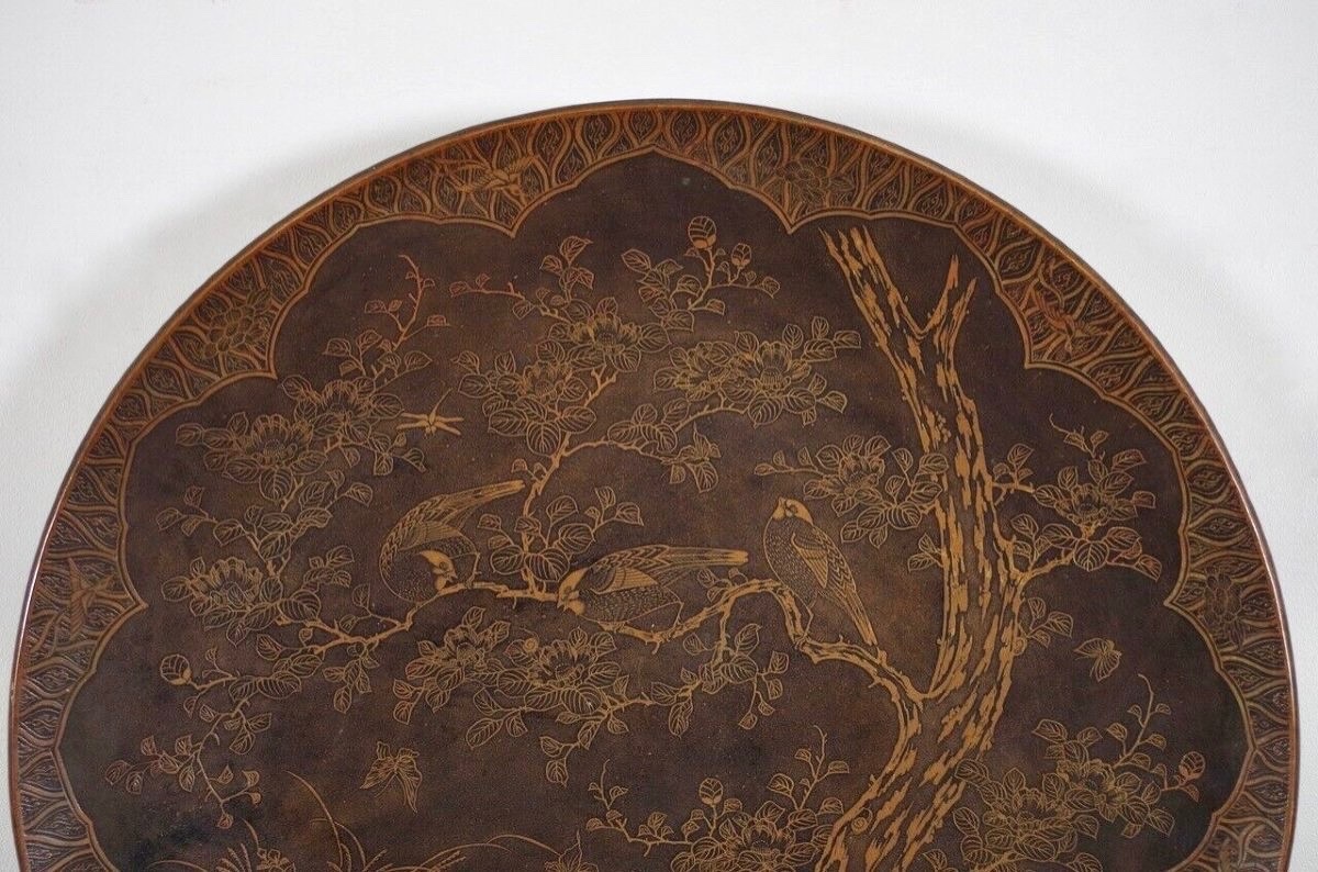 Japan - Bronze Dish-photo-3