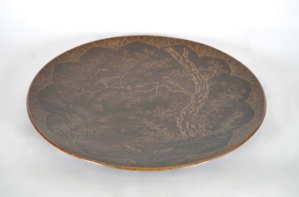 Japan - Bronze Dish-photo-6