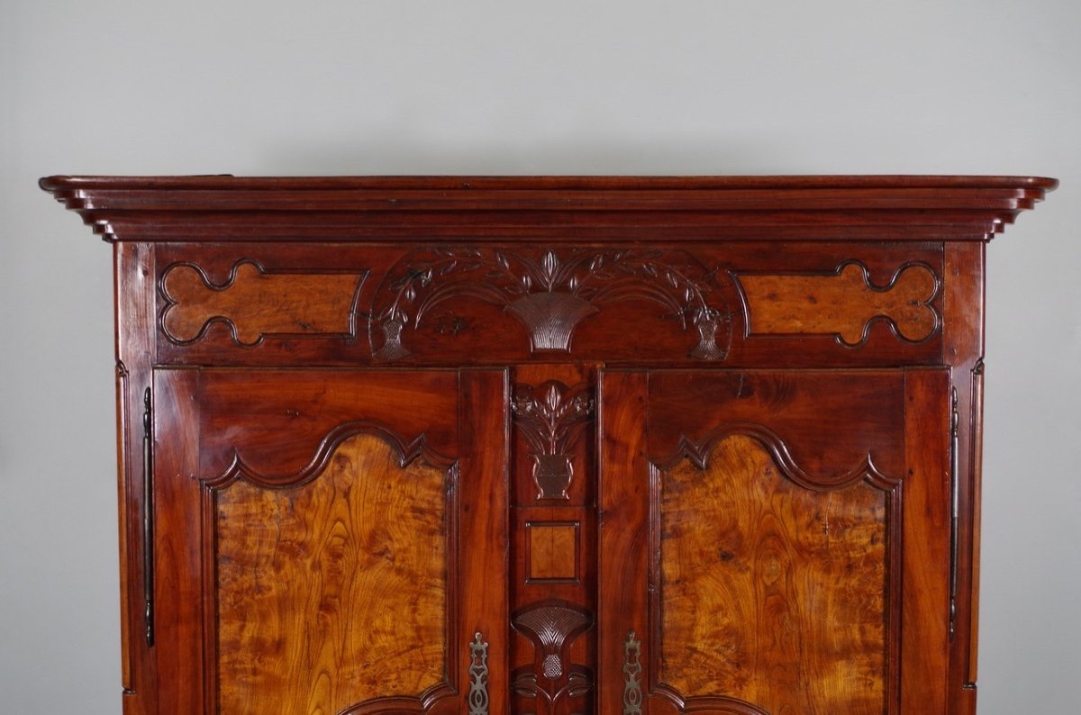 Armoire bressane XIXe siècle-photo-2