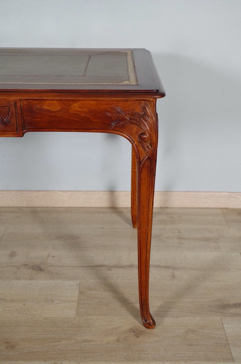 Bureau Art-Nouveau style Louis Majorelle-photo-4