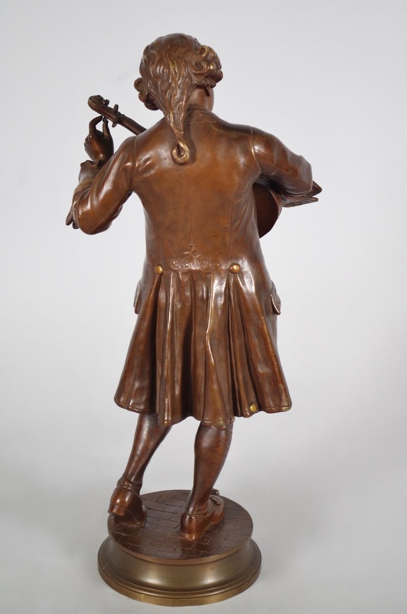 Adrien Gaudez - Mozart - Bronze-photo-2