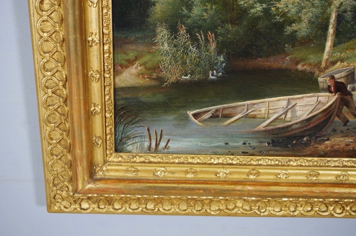 H. Thayer - Young Man In A Boat-photo-5