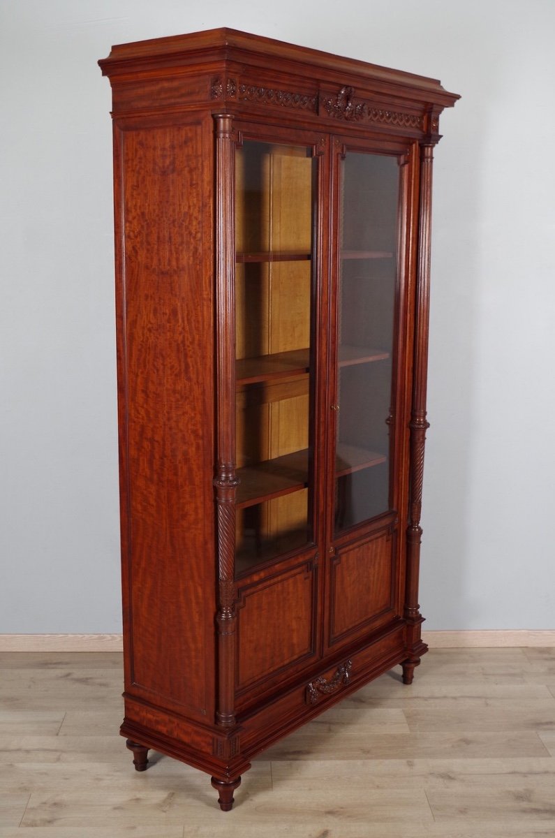 Krieger - Biblioth&egrave;que style Louis XVI acajou-photo-1