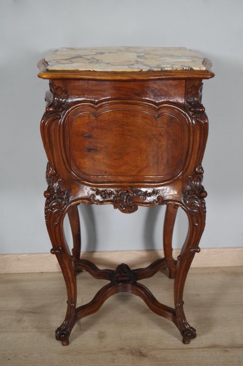 Rocaille Style Bedside Table 1900-photo-8