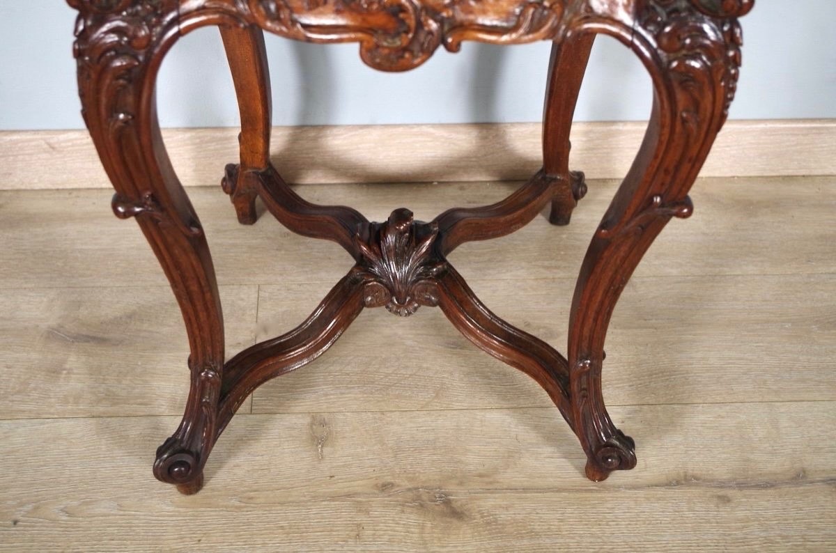 Rocaille Style Bedside Table 1900-photo-1