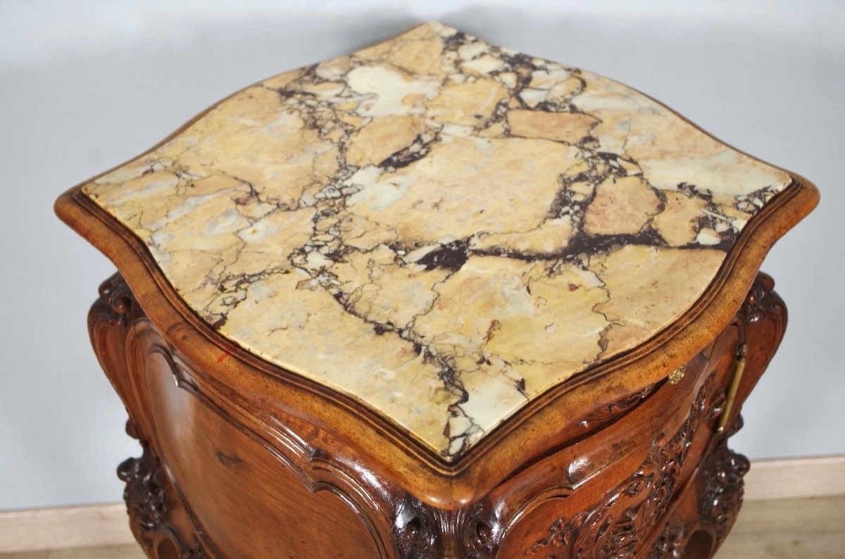 Rocaille Style Bedside Table 1900-photo-4