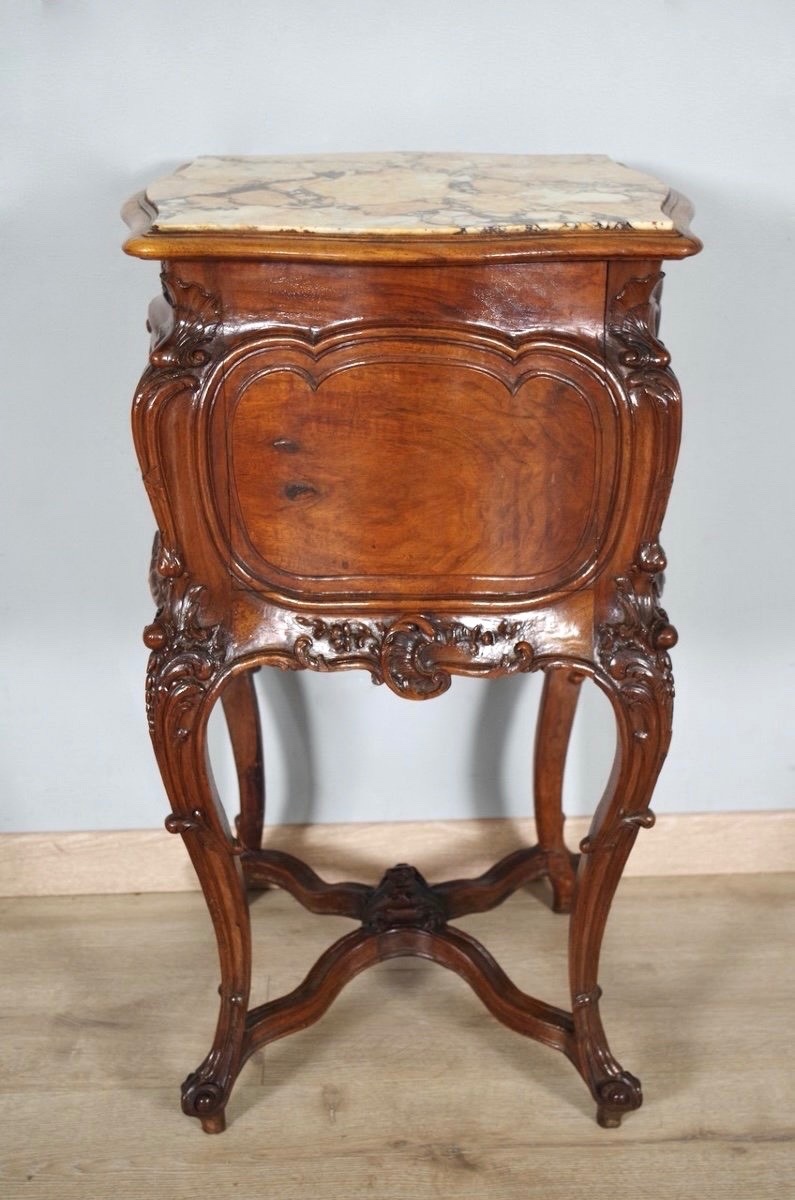 Rocaille Style Bedside Table 1900-photo-7