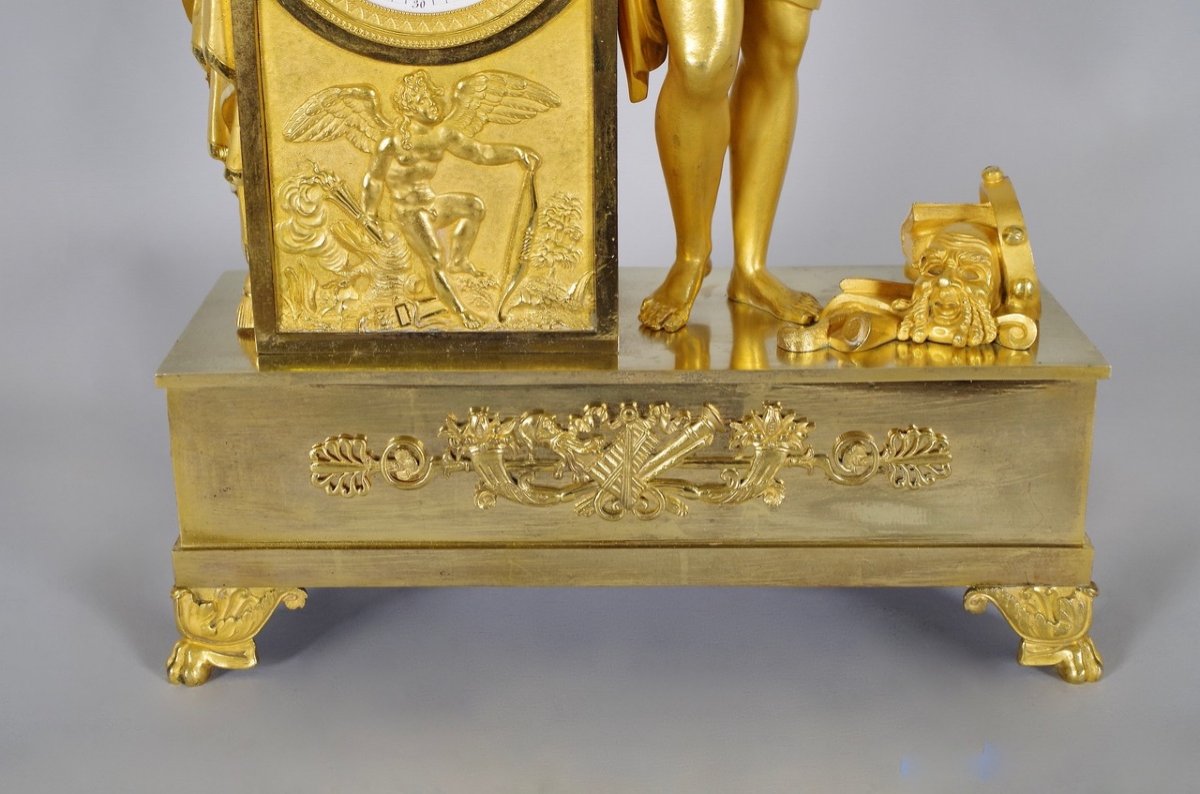 Empire Period Golden Clock-photo-4
