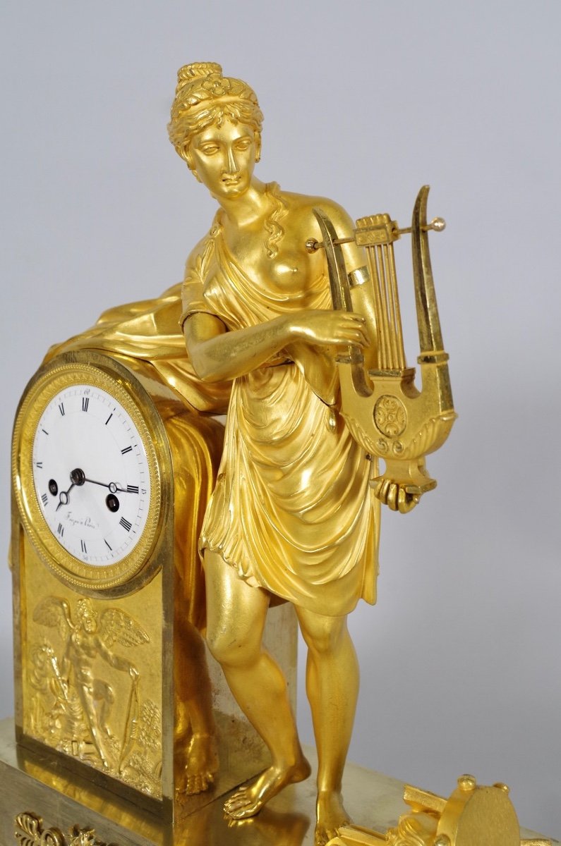 Empire Period Golden Clock-photo-2