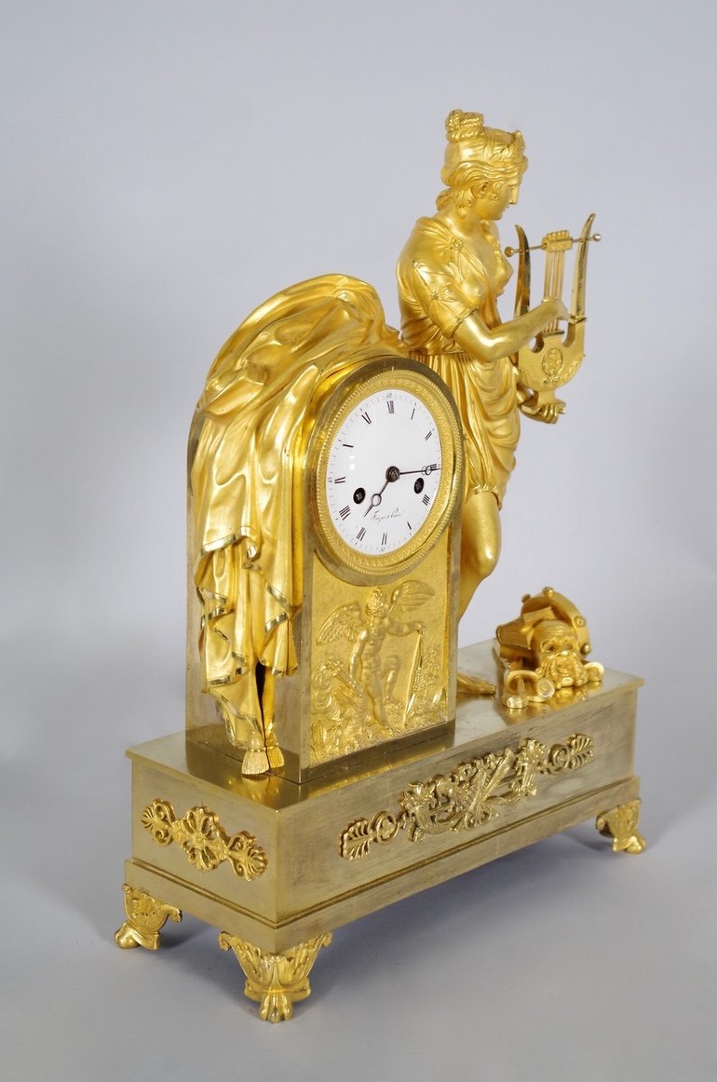 Empire Period Golden Clock-photo-5