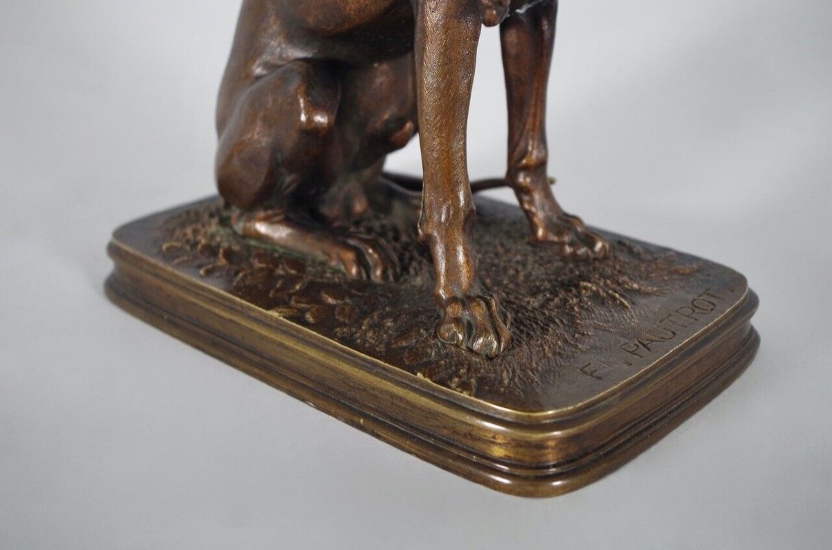 Ferdinand Pautrot - Braque Au Hare-photo-4