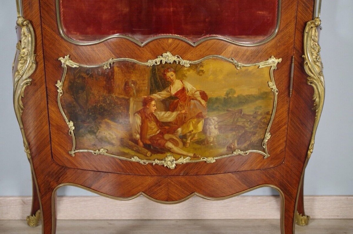 Showcase Napoleon III Gilt Bronze Martin Varnish-photo-4