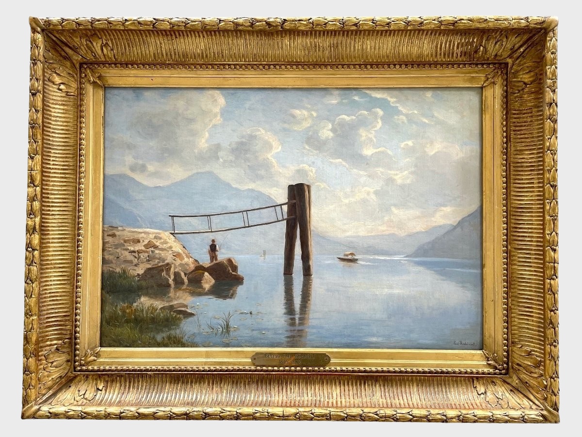 Paul Robinet: The Port Of Foehn In Brunnen