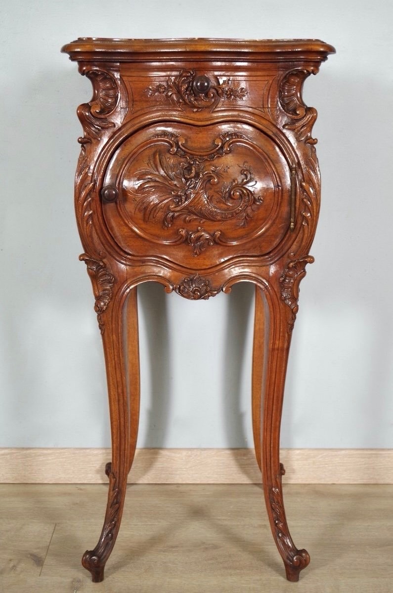 Rocaille Style Bedside Table 1900-photo-3