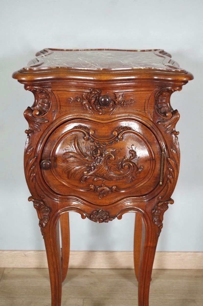 Rocaille Style Bedside Table 1900-photo-4