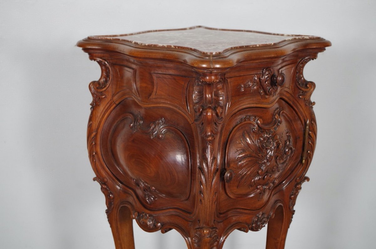 Table de chevet style Rocaille 1900-photo-3